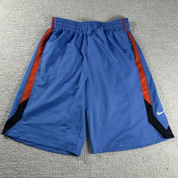 Nike Dri-fit Baggy Basketball Shorts Blue Men’s Size Large - Picture 1 of 8